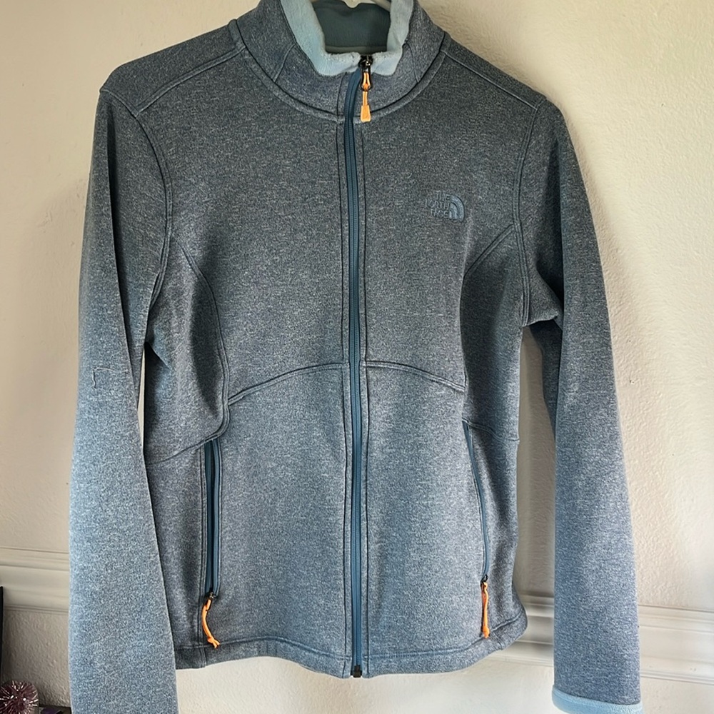 The north face super soft zip up